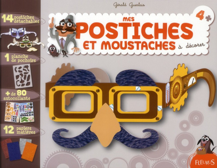 Emprunter Mes postiches et moustaches à décorer livre