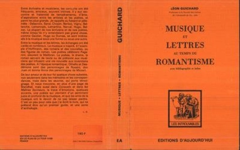 Emprunter La Musique et les lettres au temps du romantisme livre