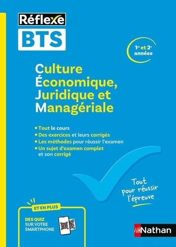 Emprunter Culture économique, juridique et managériale BTS 1re et 2e années livre