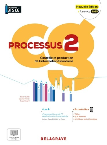 Emprunter Processus 2 : Contrôle et production de l'information financière BTS Comptabilité Gestion. Pochette livre
