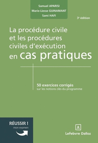 Emprunter La procédure civile et les procédures civiles d'exécution en cas pratiques. 50 exercices corrigés su livre