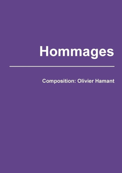 Emprunter HOMMAGES livre