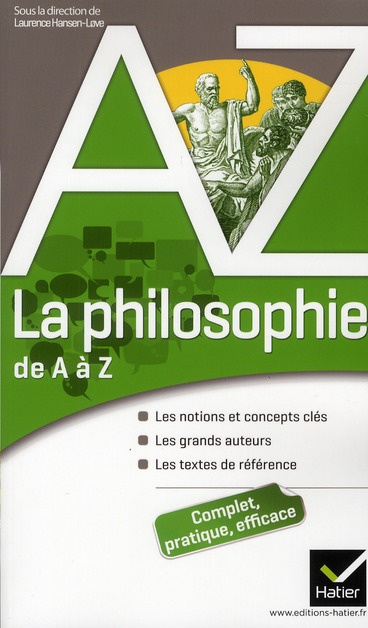 Emprunter La philosophie de A à Z livre