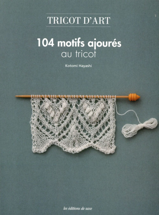 Emprunter Tricot d'art. 104 motifs ajourés au tricot livre