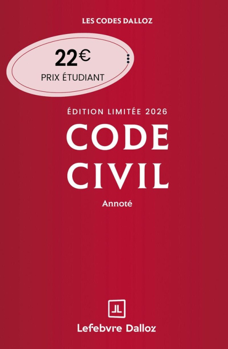 Emprunter Code civil annoté. Edition limitée, Edition 2026 livre