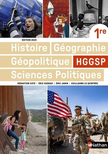 Emprunter Histoire-géographie, géopolitique, sciences politiques (HGGSP) 1re. Manuel élève, Edition 2025 livre