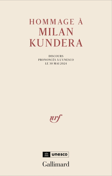 Emprunter Hommage à Milan Kundera. Discours prononcés à l'Unesco le 30 mai 2024 livre