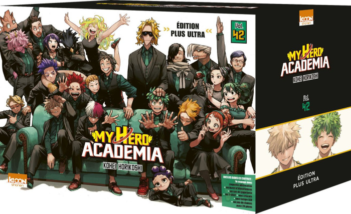 Emprunter My Hero Academia Tome 42 : La cavalerie est là. Coffret avec 1 jaquette alternative, 1 livret d'illu livre