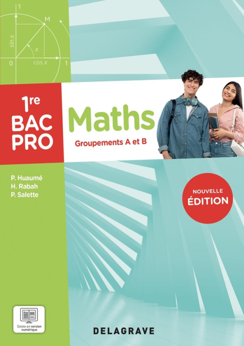 Emprunter Mathématiques groupement A et B - 1re Bac Pro. Edition 2025 livre