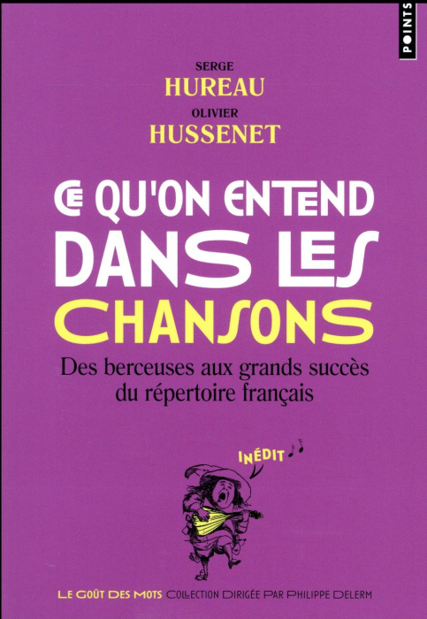 Emprunter Ce qu'on entend dans les chansons. Des berceuses aux grands succès du répertoire français livre