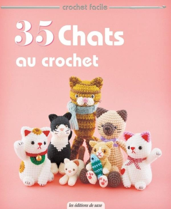 Emprunter 35 chats au crochet livre