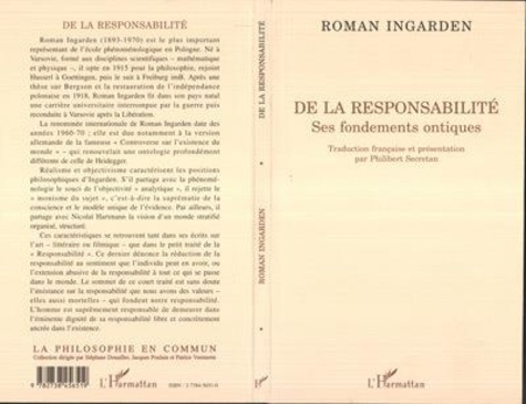 Emprunter De la responsabilité. Ses fondements ontiques livre