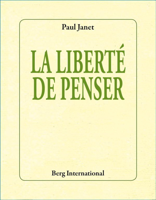 Emprunter La liberté de penser livre