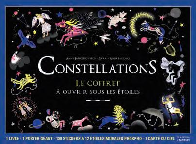 Emprunter Constellations. Avec 1 poster géant, 130 stickers et 12 étoiles phospho, 1 carte du ciel livre