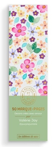 Emprunter 40 Marque-pages. Dessins créés avec amour par Purple Jumble livre