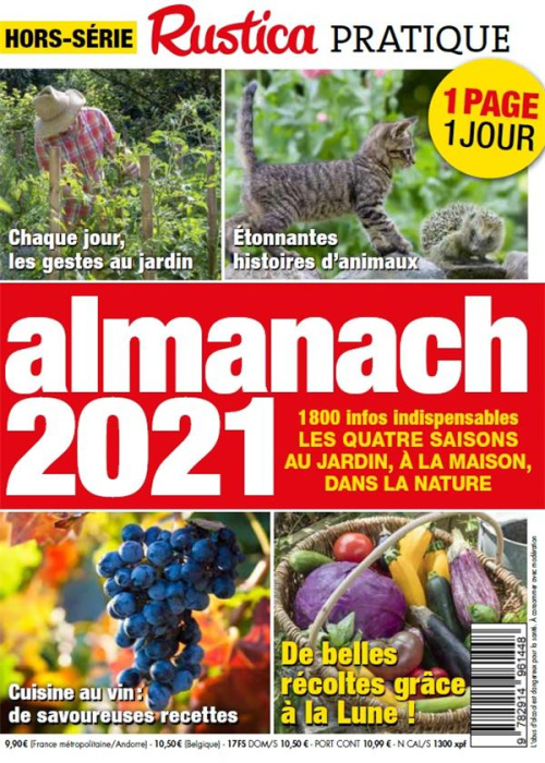 Emprunter Rustica pratique : Almanach 2021. Edition 2021 livre