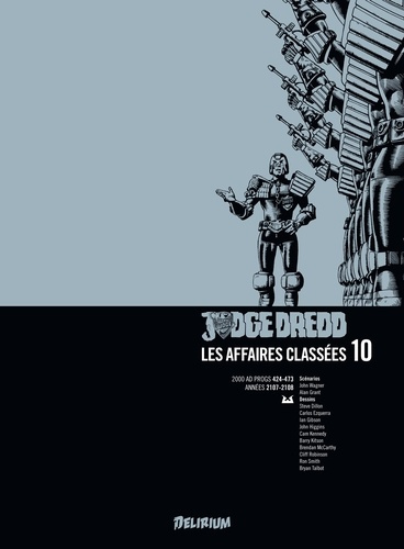 Emprunter Judge Dredd : Les affaires classées Tome 10 : 2000 AD Progs 424-473 livre