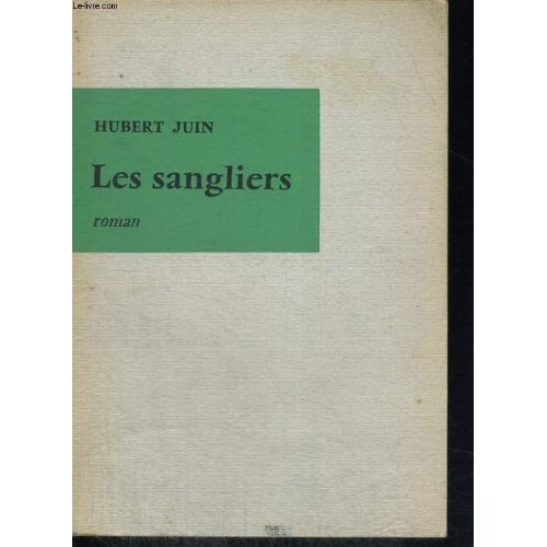 Emprunter LES SANGLIERS livre