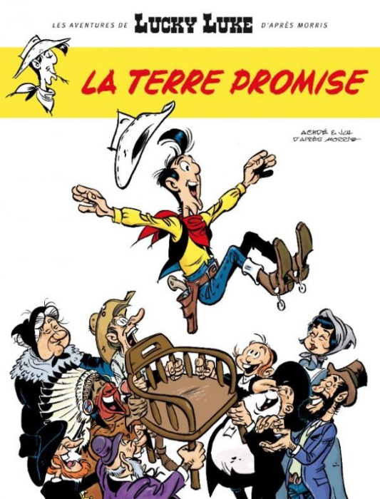 Emprunter Les aventures de Lucky Luke d'après Morris Tome 7 : La terre promise livre