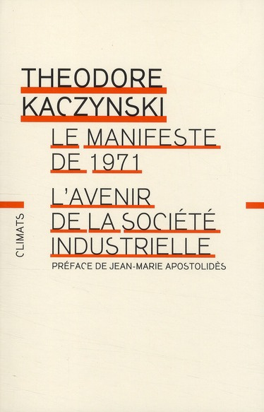 Emprunter L'avenir de la société industrielle. Précédé du Manifeste de 1971 livre