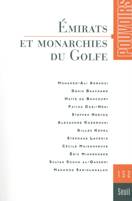 Emprunter Pouvoirs N° 152 : Emirats et monarchies du Golfe livre