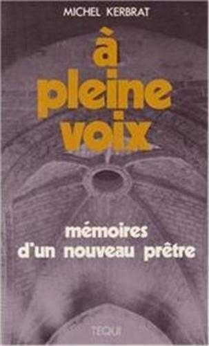 Emprunter A PLEINE VOIX livre