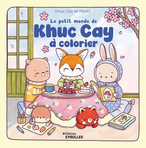 Emprunter Le petit monde de Khuc Cay à colorier livre