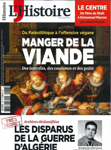 Emprunter L'Histoire N° 466, décembre 2019 : Manger de la viande. Des interdits, des coutumes et des goûts livre
