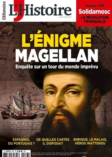Emprunter L'Histoire N° 476, octobre 2020 : L’énigme Magellan. Enquête sur un tour du monde imprévu livre