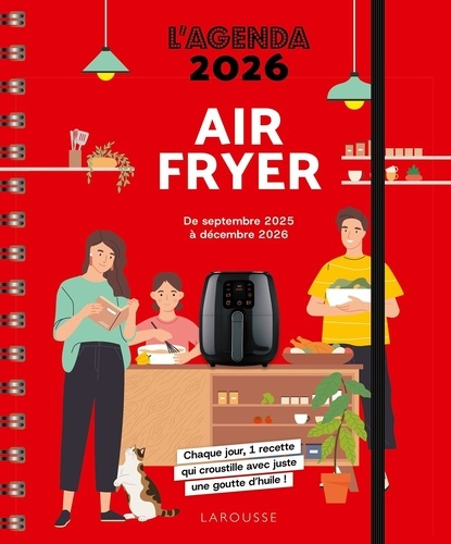 Emprunter L'agenda Air fryer. Chaque jour, 1 recette qui croustille avec juste une goutte d'huile ! Edition 20 livre