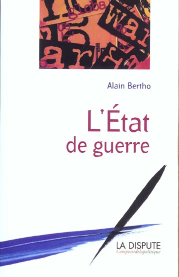 Emprunter L'Etat de guerre livre