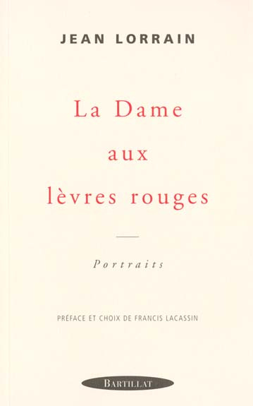 Emprunter La dame aux lèvres rouges. Portraits livre