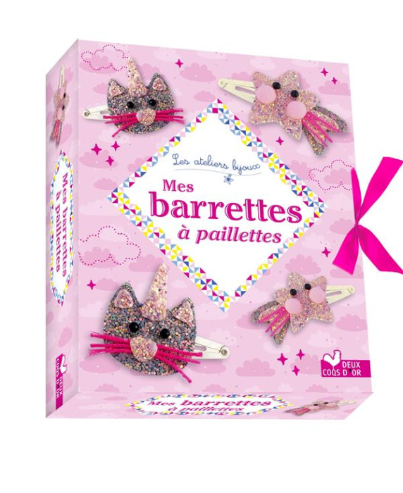 Emprunter Mes barrettes à paillettes . Avec 2 barrettes livre