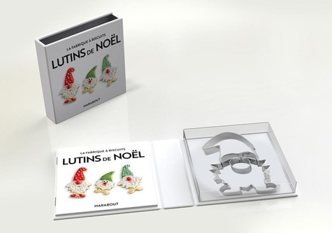 Emprunter Ma fabrique à biscuits Lutins de Noël. Coffret avec 3 emporte-pièces et 1 livre de recettes livre