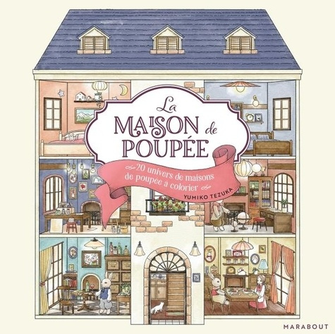 Emprunter La maison de poupées. 20 univers de maisons de poupée à colorier livre