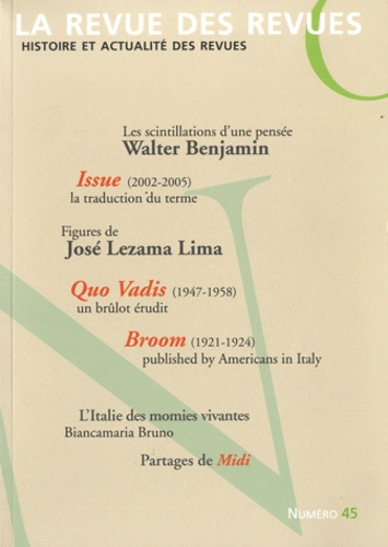 Emprunter La revue des revues N° 45, printemps 2011 livre