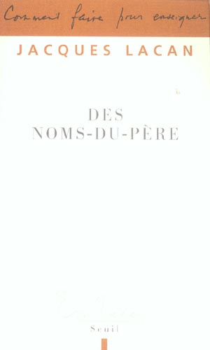 Emprunter Des noms-du-père livre