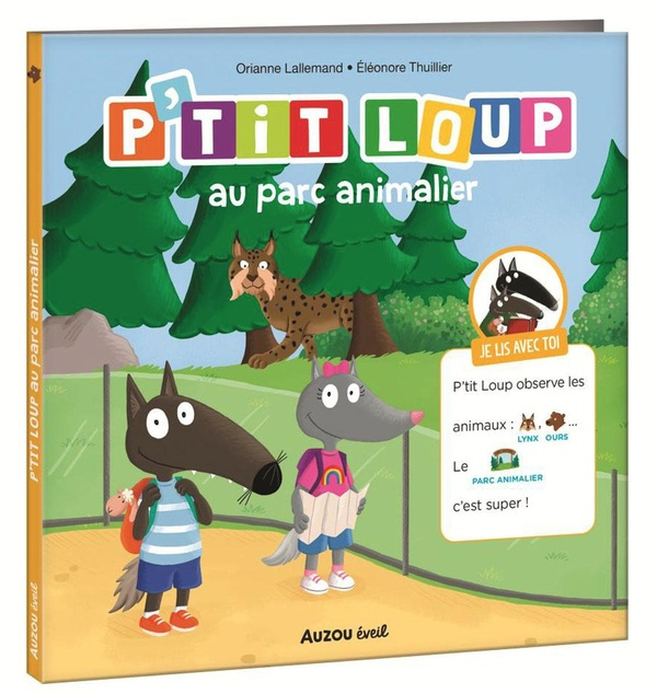 Emprunter P'tit Loup : P'tit Loup au parc animalier livre