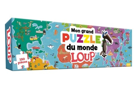 Emprunter MON GRAND PUZZLE DU MONDE LOUP livre