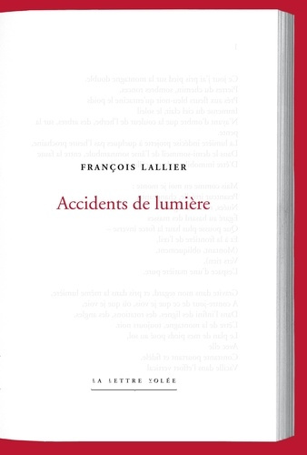 Emprunter Accidents de lumière livre