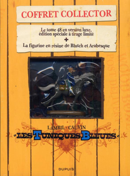 Emprunter Les Tuniques Bleues Tome 48 : Coffret Collector. Avec 1 figurine en résine, Edition limitée livre