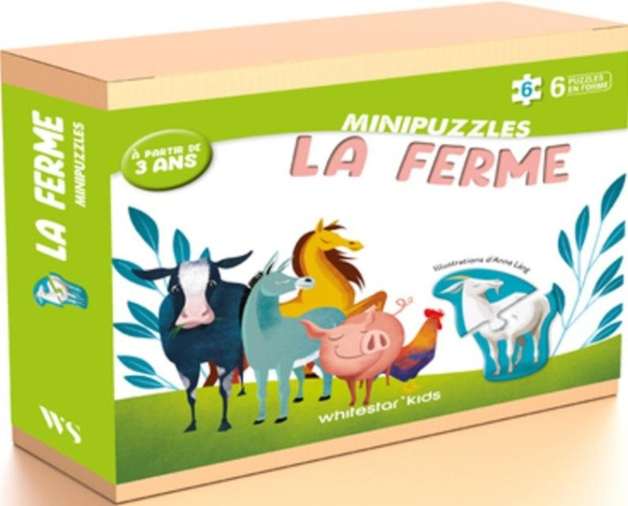Emprunter LA FERME - MINIPUZZLES livre