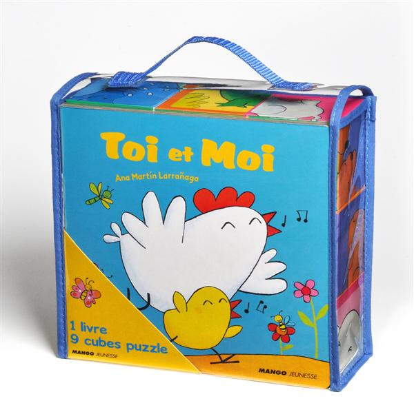 Emprunter Toi et moi. 1 livre et 9 cubes puzzle livre