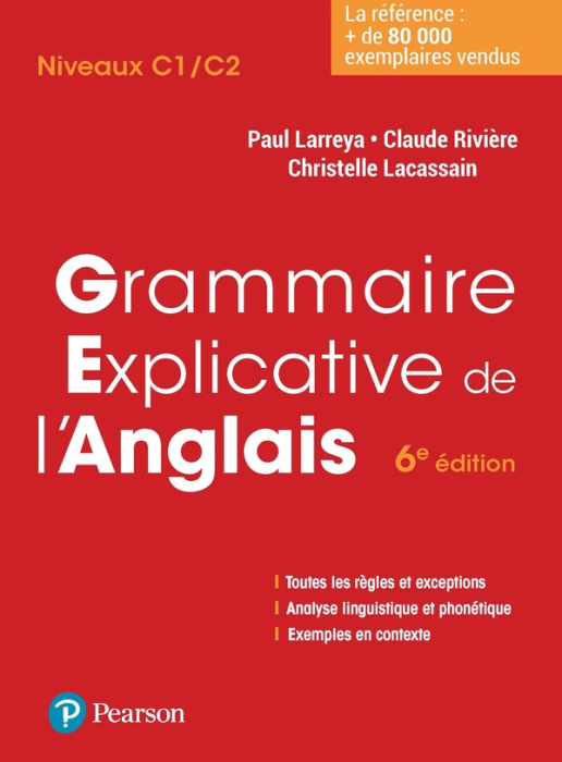 Emprunter Grammaire explicative de l'anglais. 6e édition livre