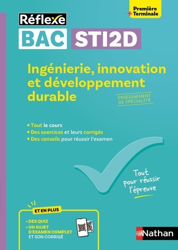 Emprunter Ingénierie, innovation et développement durable 1re Tle STI2D. Enseignement de spécialité livre