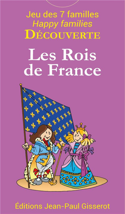 Emprunter JEU DE 7 FAMILLES DECOUVERTE : LES ROIS DE FRANCE livre