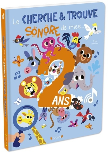 Emprunter Le cherche et trouve sonore de mes 2 ans. Les animaux livre