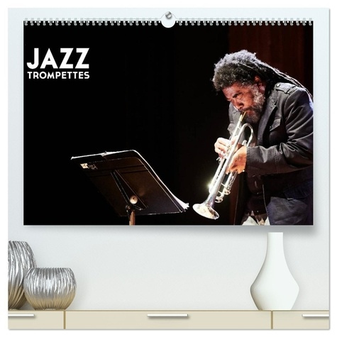 Emprunter Jazz Trompettes (Calendrier mural 2026 DIN A2 vertical) calendrier de bureau. une année au rythme d livre