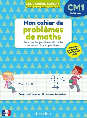 Emprunter Mon cahier de problèmes de maths CM1. pour que les problèmes de maths ne soient plus un problème livre