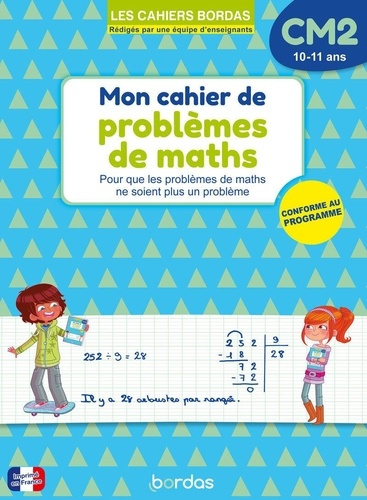 Emprunter Mon cahier de problèmes de maths CM2. Edition 2025 livre